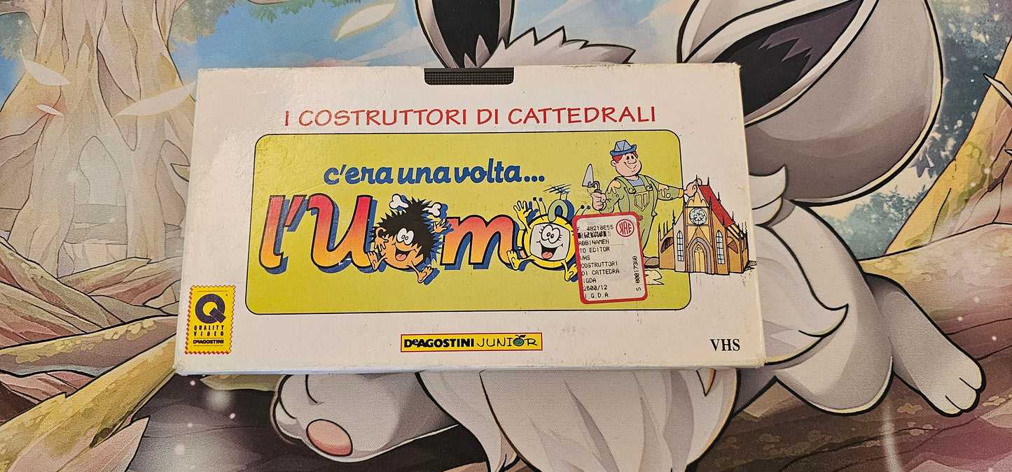 📼 Lotto VHS – “C’era una volta… l’Uomo” (DeAgostini Junior)